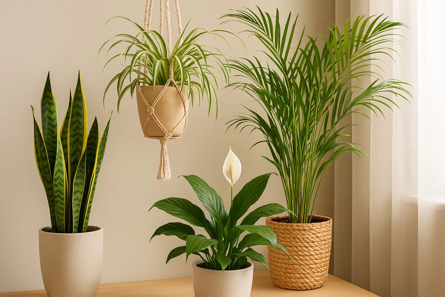 Plantas Que Purificam o Ar da Casa: Beleza e Saúde no Mesmo Ambiente