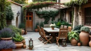 Home 18 Ideias de Decoração Rústica para o Jardim: Estilo, Simplicidade e Charme Natural